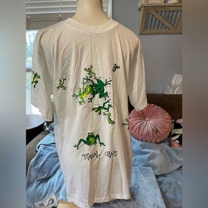 Vintage FROG T SHIRT - UNISEX - “TOADAL CHAOS “ - JERZEES - X-LARGE